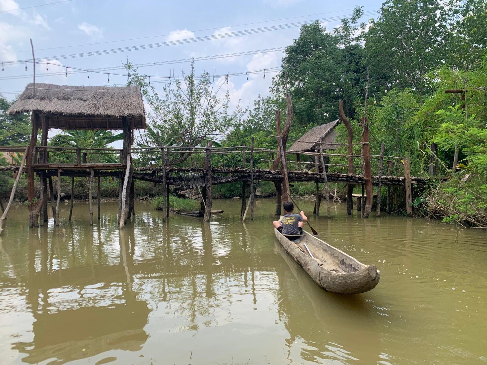 Khu Du Lich Sinh Thai, Nghi Duong Homestay Hoang Anh - Kon Xom Luh Κον Τουμ Εξωτερικό φωτογραφία