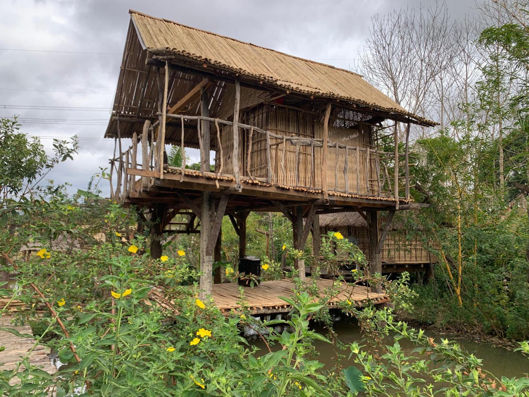 Khu Du Lich Sinh Thai, Nghi Duong Homestay Hoang Anh - Kon Xom Luh Κον Τουμ Εξωτερικό φωτογραφία